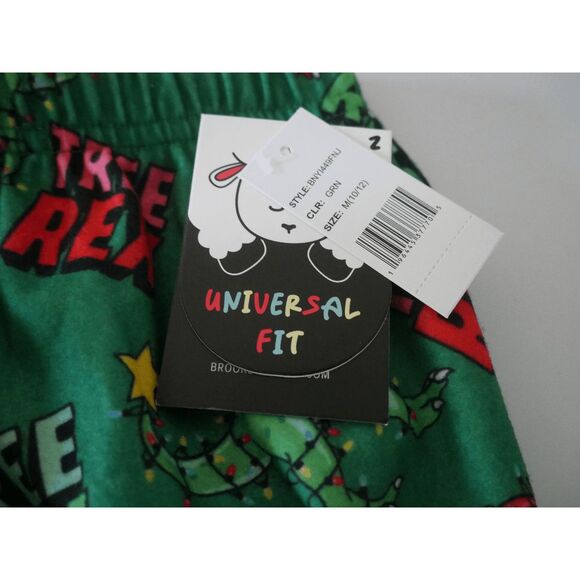 Brooklyn Cloth Youth Boys Christmas Pajama Pants Size M 10/12 “Tree Rex” - Picture 9 of 11